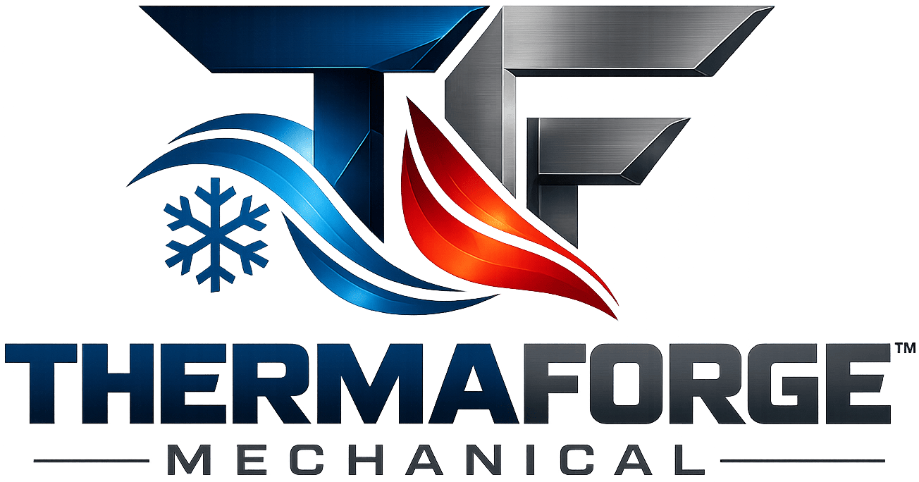 HVAC technician providing heating and cooling services